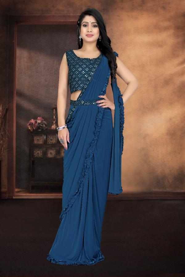 Amoha Trendz 101889 Fancy Ready To Wear Saree Collection